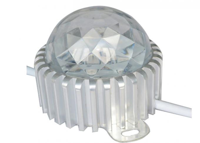 IP67 polychromes imperméabilisent la lumière de point de DMX512 LED pour la décoration extérieure et l'éclairage de façade de bâtiment