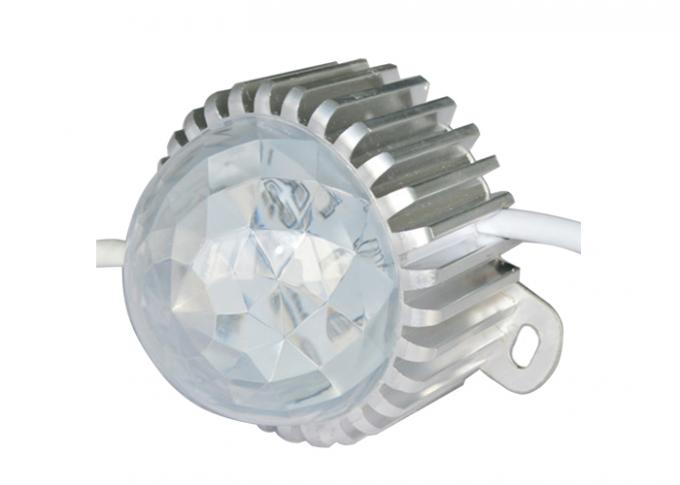 IP67 polychromes imperméabilisent la lumière de point de DMX512 LED pour la décoration extérieure et l'éclairage de façade de bâtiment