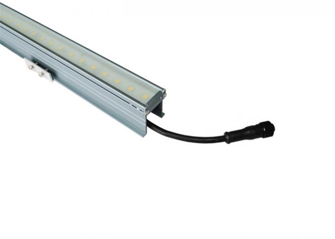 transmission légère linéaire de signal de fond de soutien de 12W DC48V SMD5050 DMX512 LED pour l'éclairage de construction d'ensemble