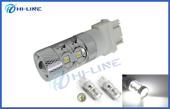 2 ampoule principale de la voiture de l'ampoule 3157 du CREE 60W LED de PCs 3156 de brouillard de frein blanc lumineux superbe de tour