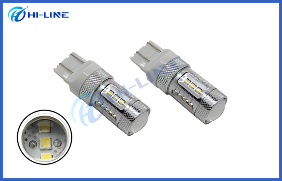 Ampoule 7443 de Samsung 15pcs SMD T20 LED 7440 15w lumière de secours inverse DRL de projecteur de la puissance élevée LED
