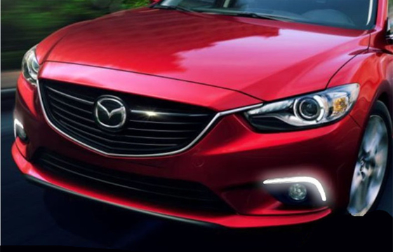Lumières de fonctionnement de jour de LED pour MAZDA6 2014 la lampe courante DRL
